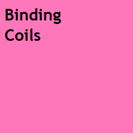 Binding Coils