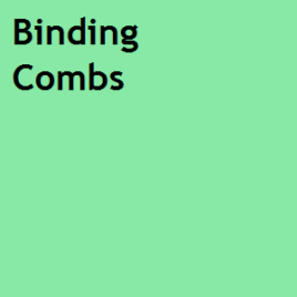 Binding Combs