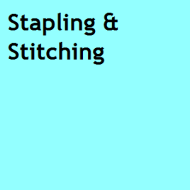 Stapling and Stitching
